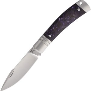 Slip Joint Black Purple CF