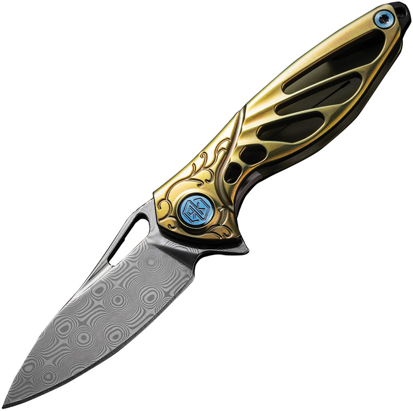 Mini Framelock Gold