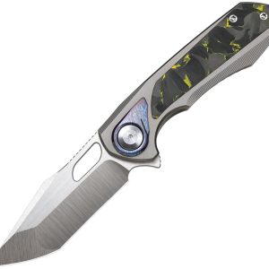 Saker Falcon Button Framelock