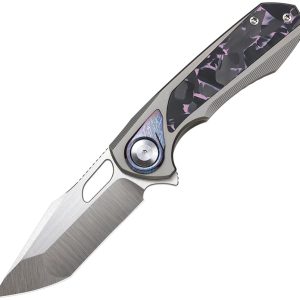 Saker Falcon Button Framelock
