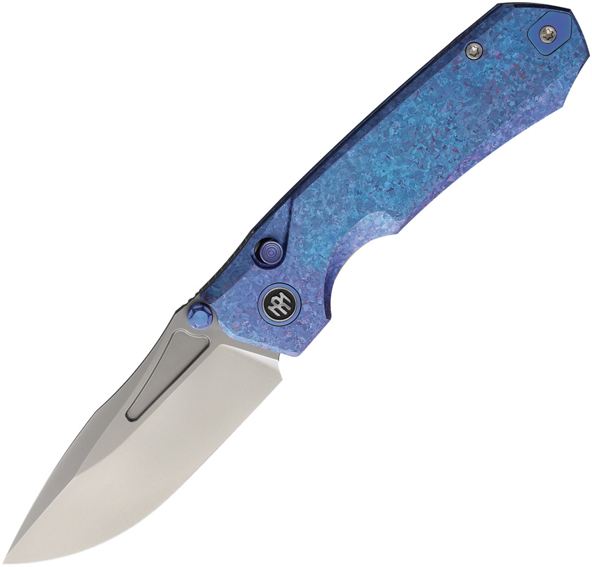 Rhino Button Lock Ti Blue