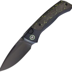 Steed Button Framelock Yel CF