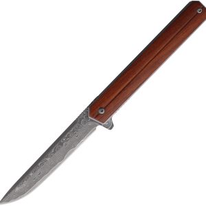 Spur Linerlock Damascus