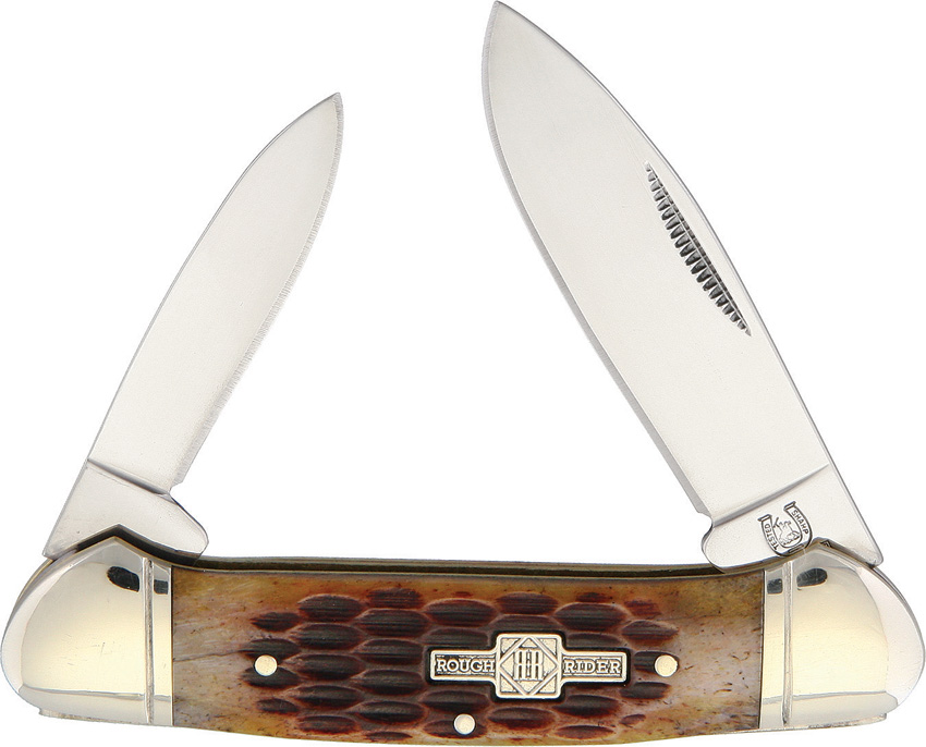 Canoe Amber Jigged Bone
