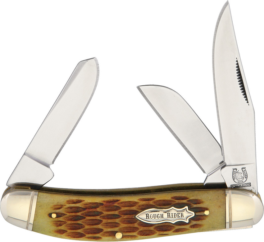 Sowbelly Stockman Amber Bone