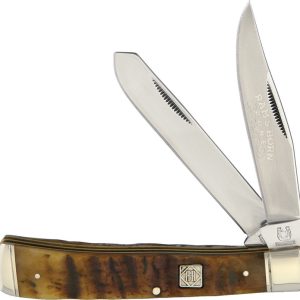 Trapper Rams Horn Jigged Bone