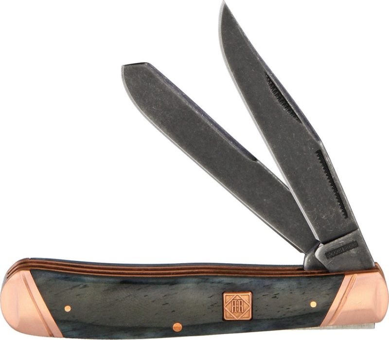Rough Rider Wrapper Rough Rider Trapper Copper Bolster RR1584 | Caveman Blades