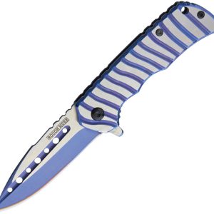 Framelock A/O Blue