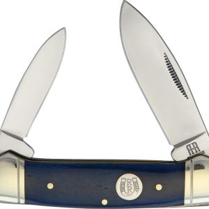 Blue Smooth Bone Canoe