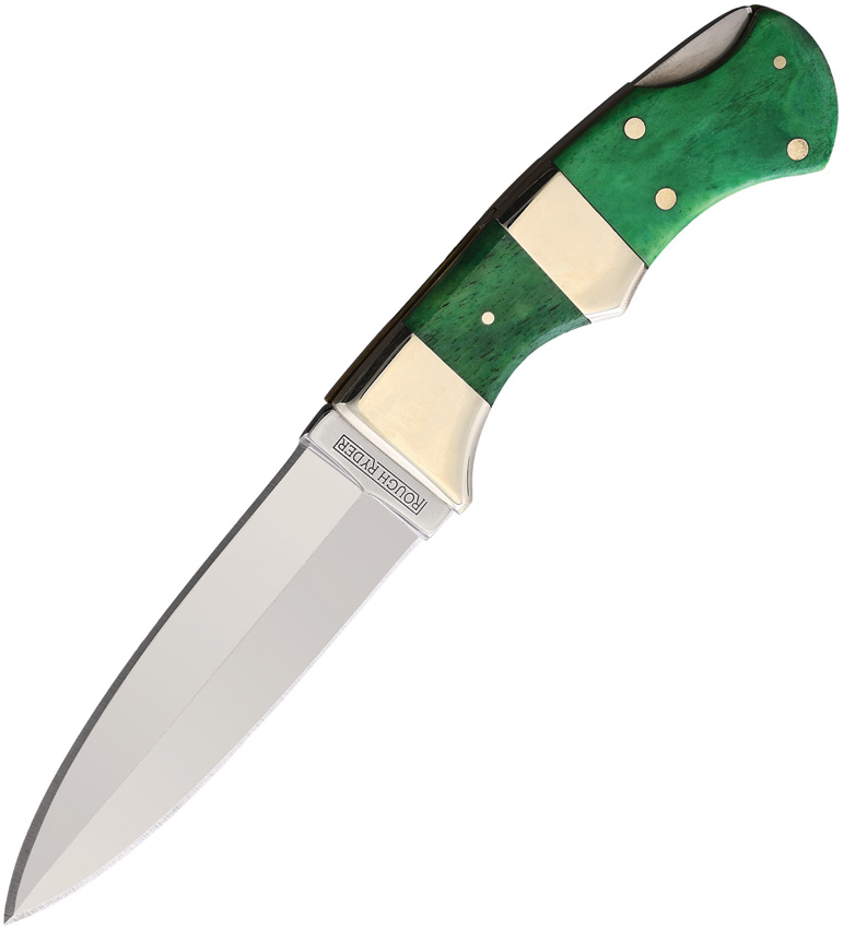 Push Dagger Lockback Green