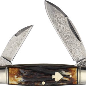 Senator Cinnamon Bone Damascus
