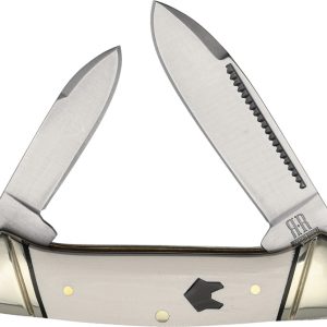 Mini Canoe White Micarta
