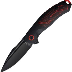 Linerlock Black and Red