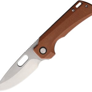 Linerlock Brown Micarta