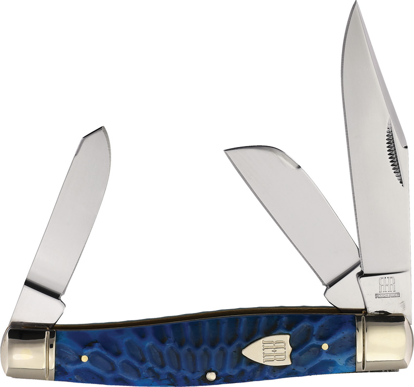 Large Stockman Blue Dragon Bon