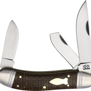 Roundup D2 Brown Micarta