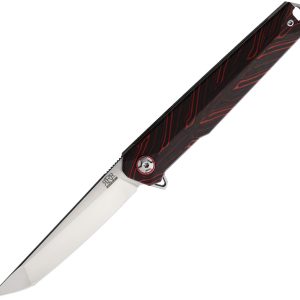 Linerlock Tanto Black/Red
