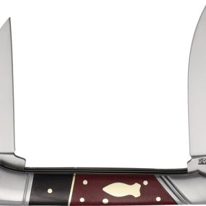 Red Micarta 2 Blade Folder