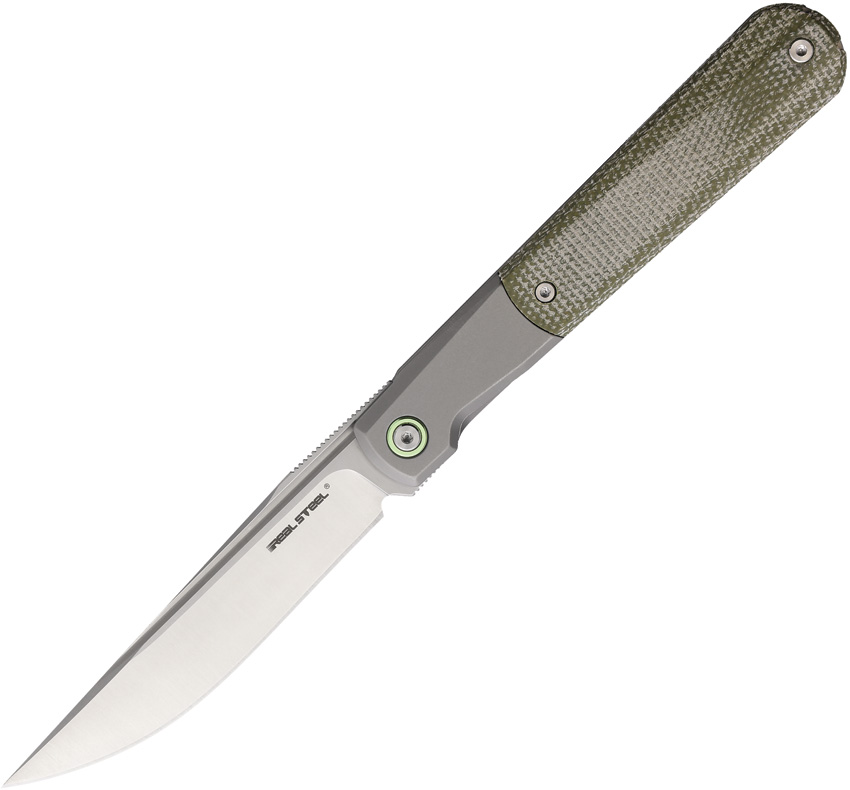 Barlow RB-7 Framelock Micarta