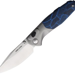 Hoeft Button Lock Blue G10