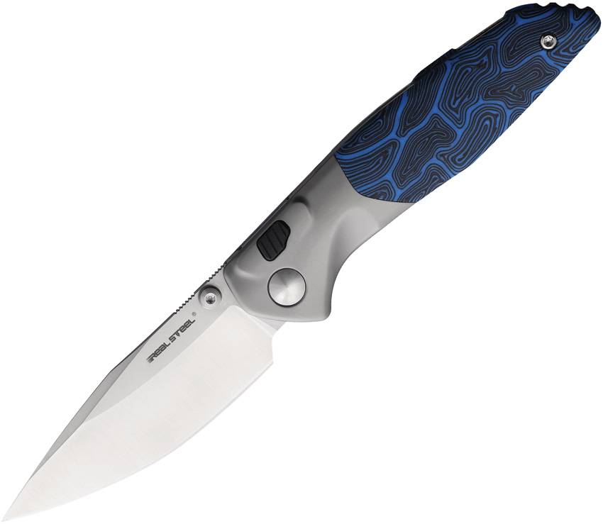 Hoeft Button Lock Blue G10