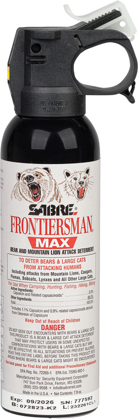 Frontiersman Bear Spray 7.9oz