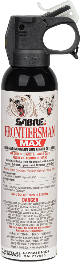 Frontiersman Bear Spray 9.2oz