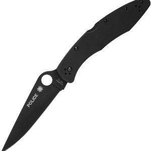 Police Model Lockback Black