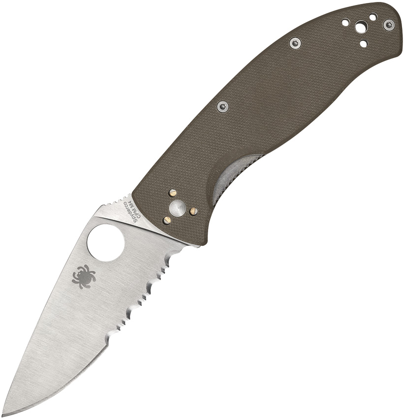 Tenacious Linerlock Brown G10