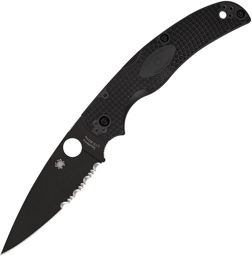 Native Chief Lockback Black