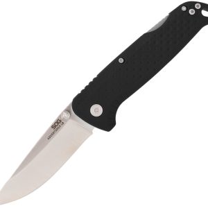 Adventurer Lockback Blk/Satin