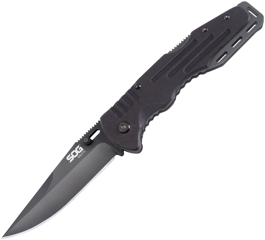 Salute Lockback Black