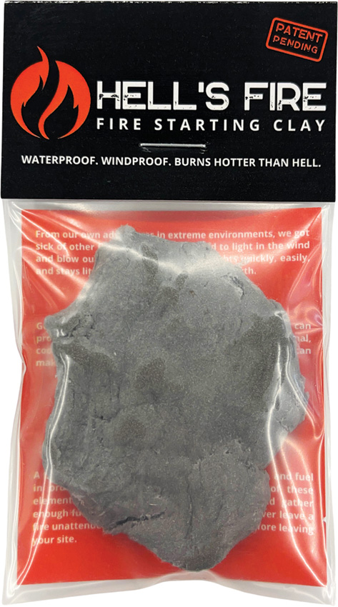 Hell's Fire Fire Starting Clay