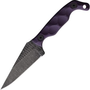 Stroup Knives Mini Fixed Blade Purple STPMINIPG10 product image