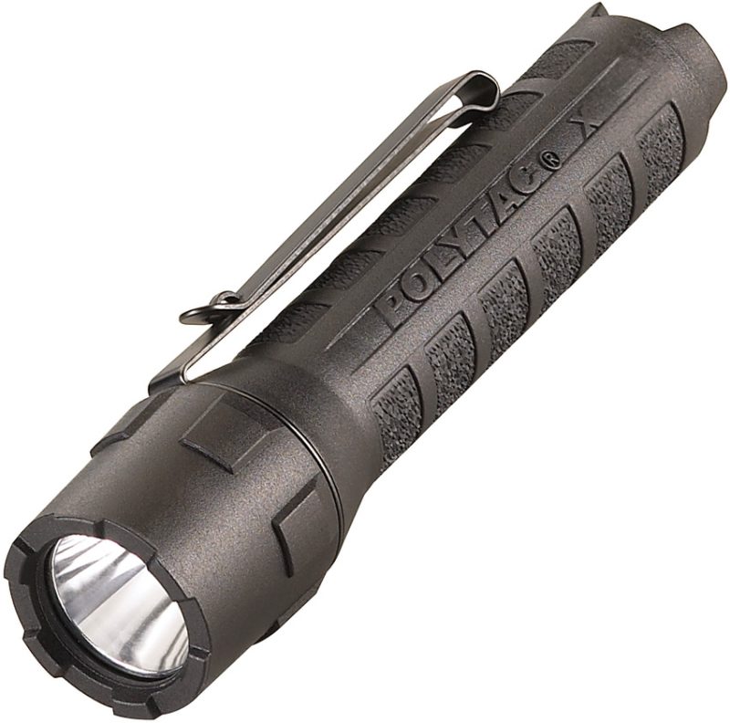 Streamlight Polytac X Flashlight Black STR88603 | Caveman Blades