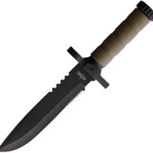 Survival Knife OD Green