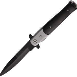 Stiletto Style Linerlock Black