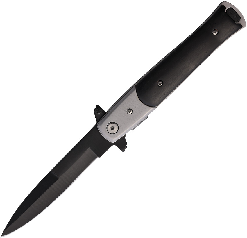 Stiletto Style Linerlock Black