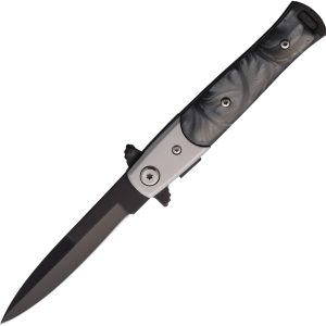 Stiletto Style Linerlock Black