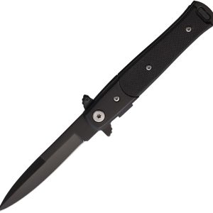 Stiletto Style Linerlock Black