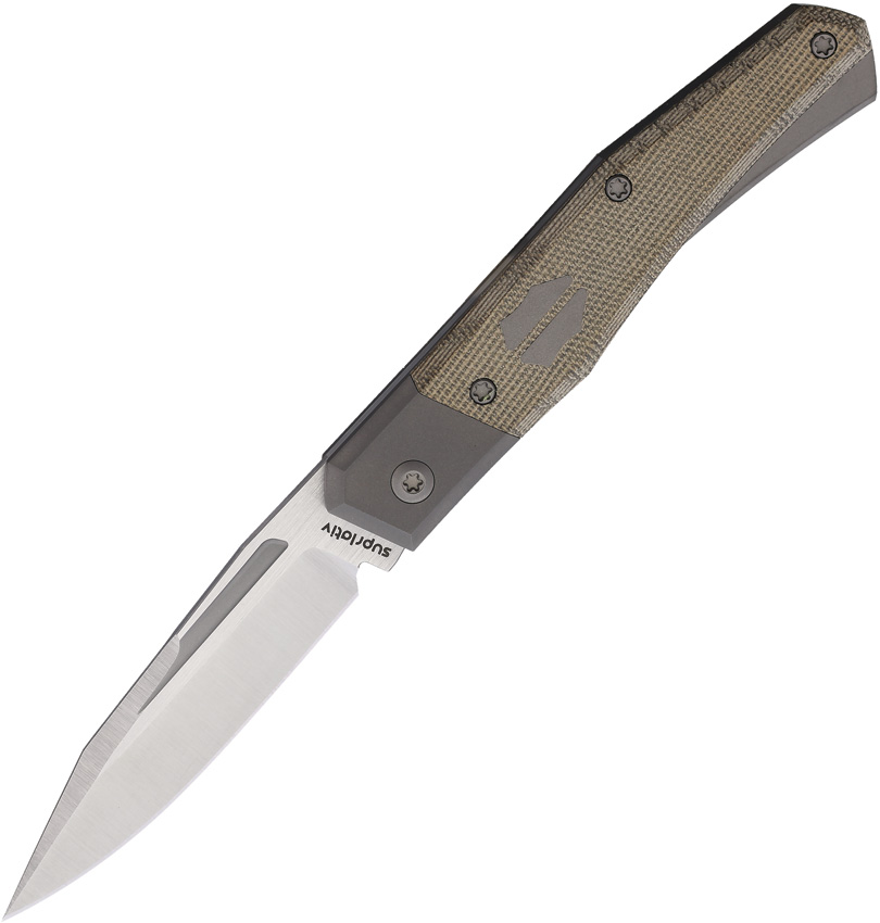 Infidel Slip Joint Grn Micarta