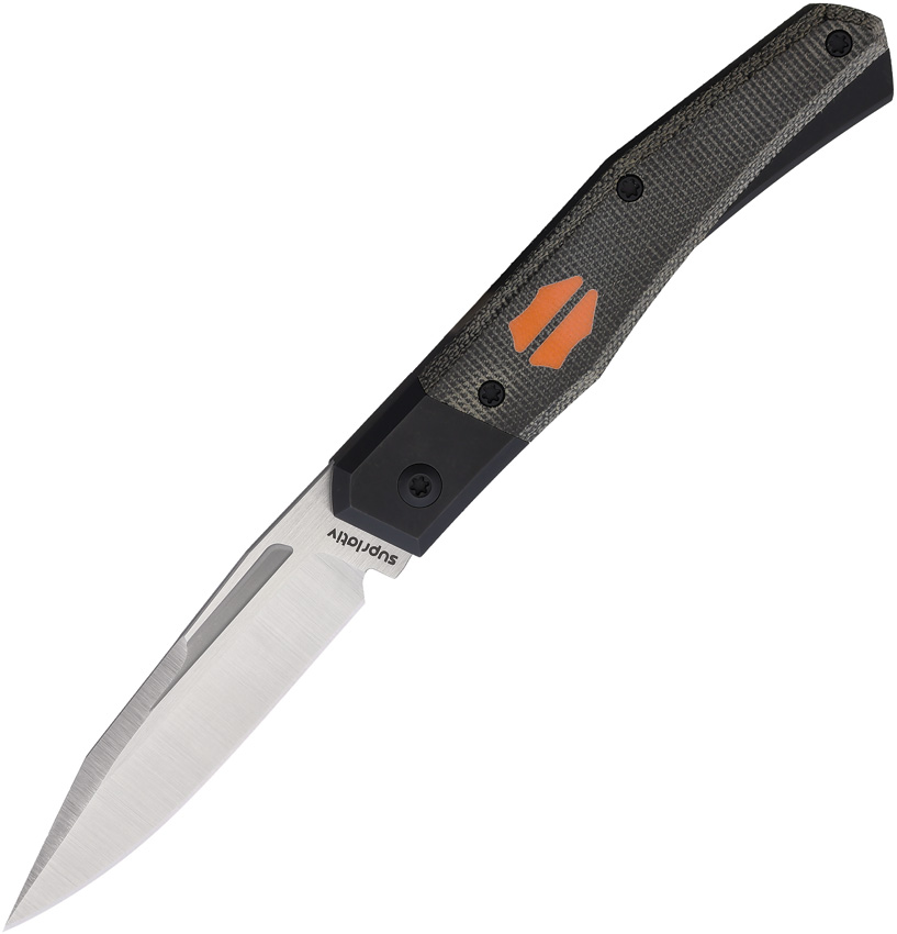 Infidel Slip Joint Blk Micarta
