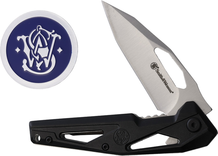 Linerlock with Challenge Coin