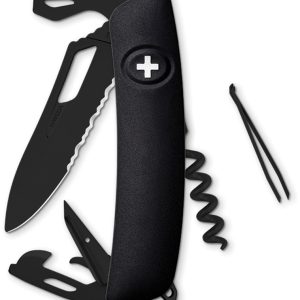 SH03 Swiss Pocket Knife Black