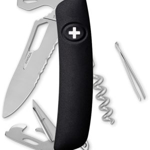 SH03 Swiss Pocket Knife Black