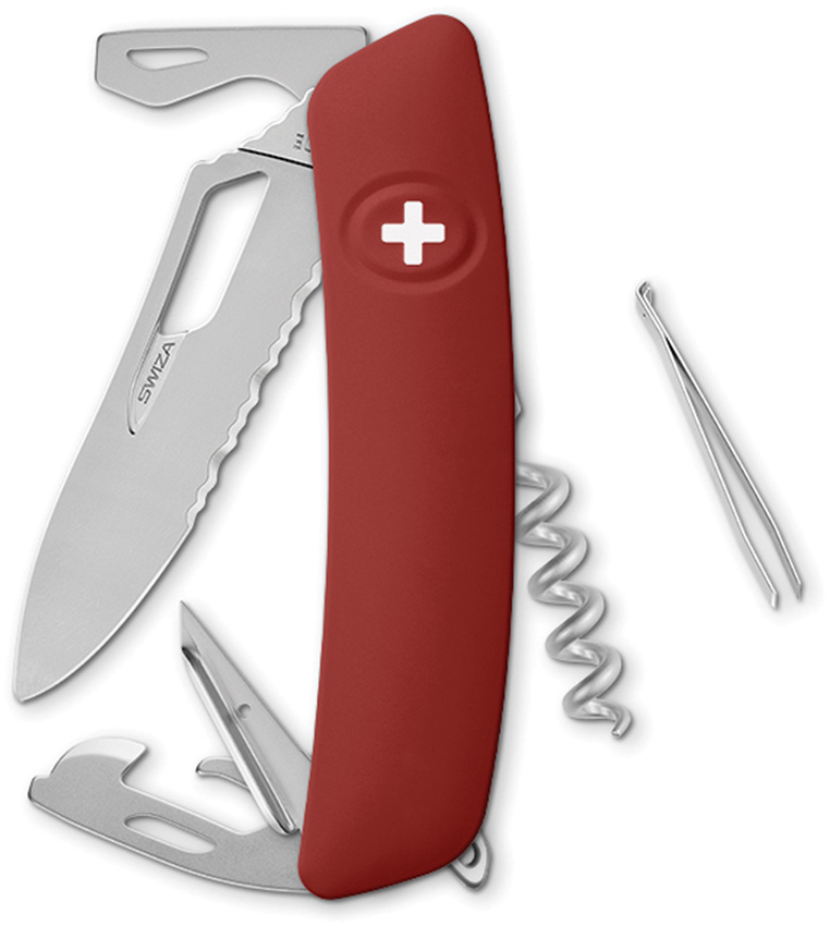SH03 Swiss Pocket Knife Red