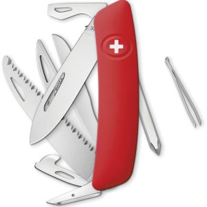 D10 Pocket Knife Red