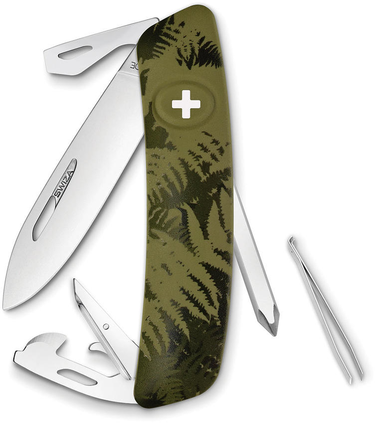 C04 Button Lock Green Camo