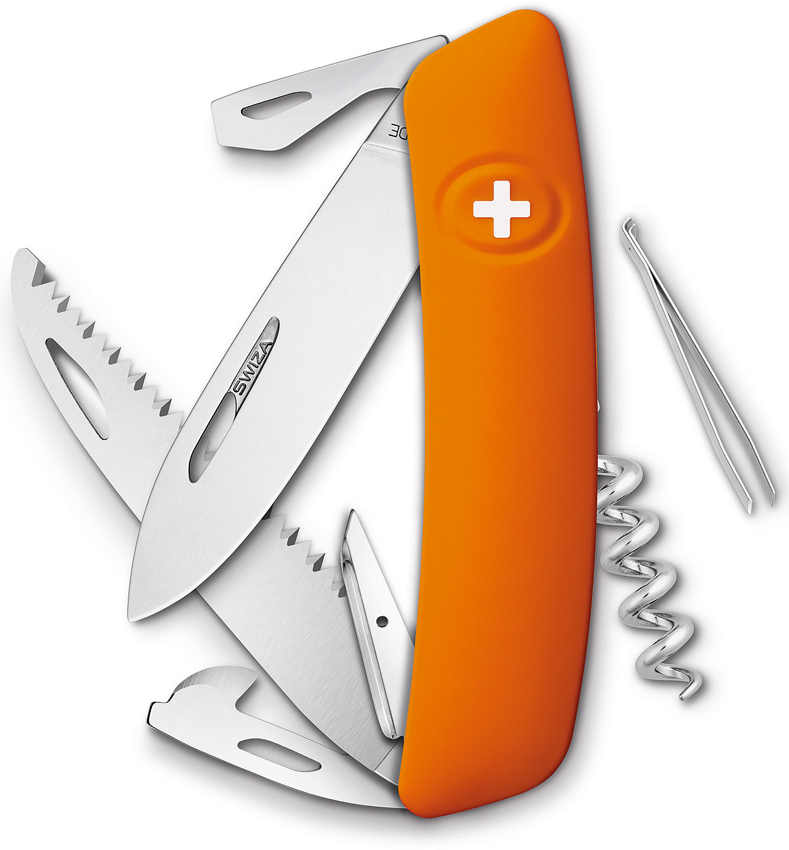 D05 Swiss Pocket Knife Orange