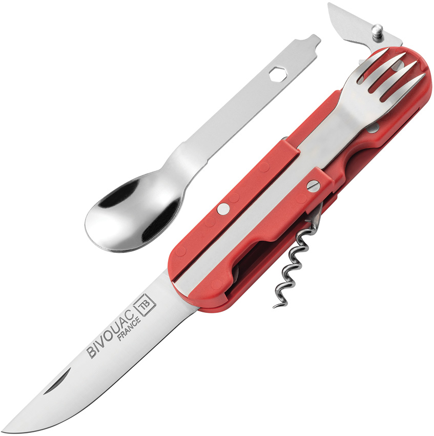 French Army Camp Knife Red